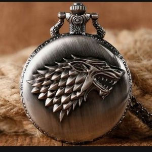 Game of Thrones Stark House pocket watch